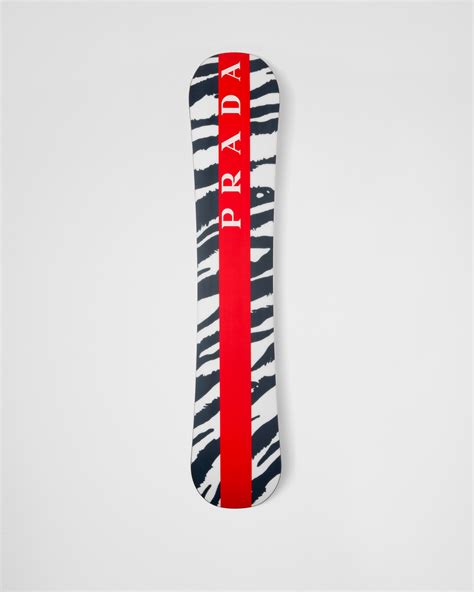 prada logo snowboard|prada snowboard price.